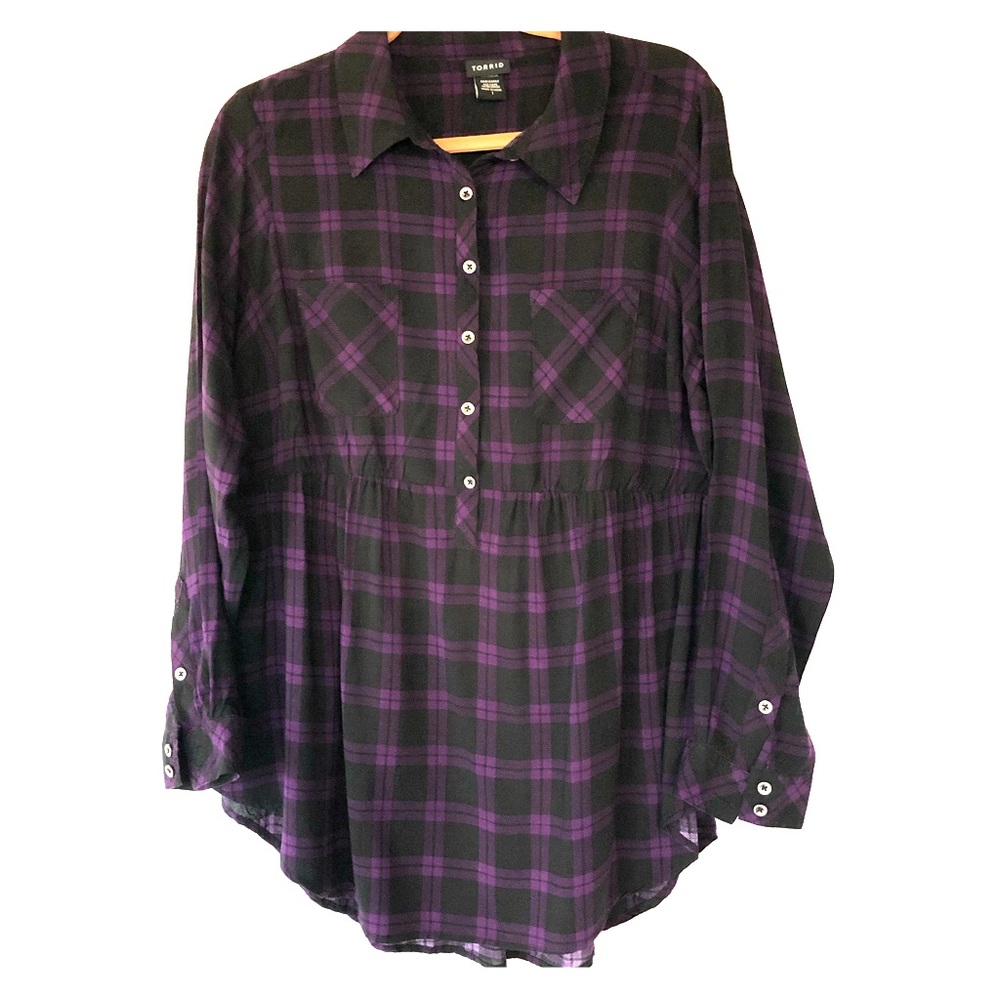 Torrid Plaid Shirt